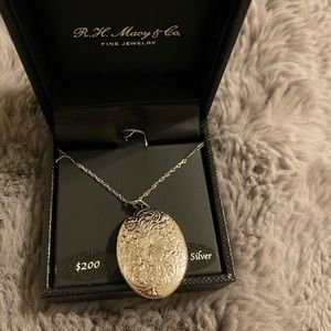 ⚘ MACY'S - Necklace Sterling Silver